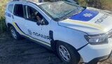 Російський дрон атакував авто поліції на Донеччині