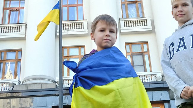 Переселенцы пикетировали ОП с требованием возобновить работу жилищных программ: Ми вдома, але без будинку! 13