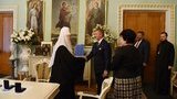 Филарет наградил Коболева орденом святого Андрея Первозванного. ФОТО