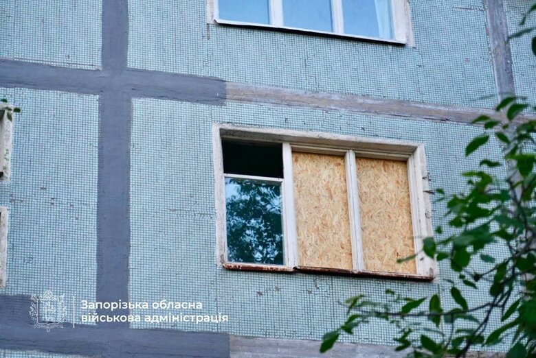 наслідки атаки на Запоріжжя