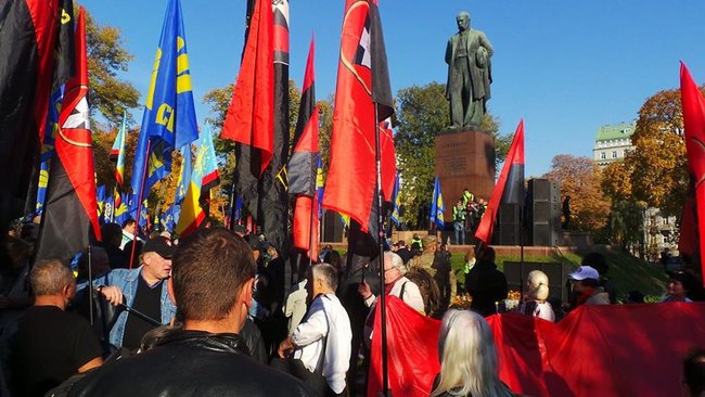 Марш УПА начался в центре Киева 09