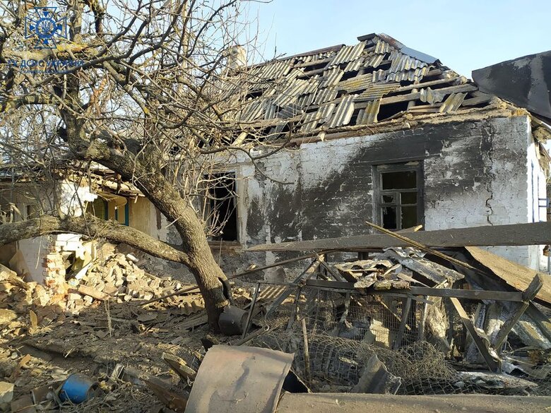 Наслідки ворожого обстрілу Куп’янська 02