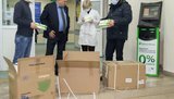 Verkhovna Rada transfers medical aid received from UAE to hospitals in six regions. PHOTO