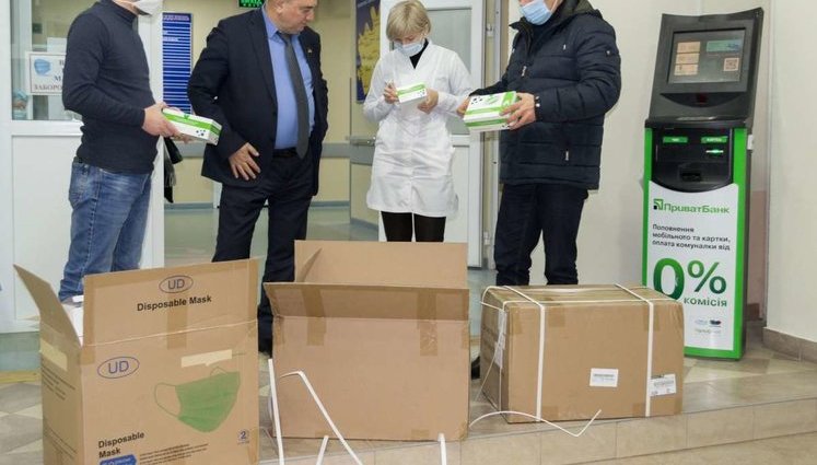 Verkhovna Rada transfers medical aid received from UAE to hospitals in six regions. PHOTO