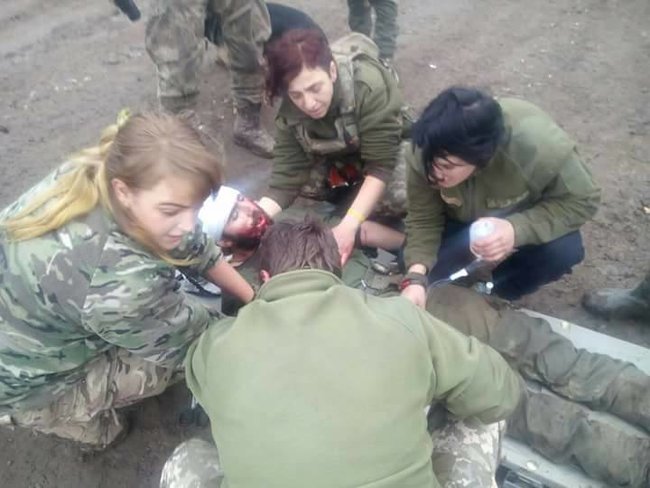 Georgian Legion member suffered severe face injury caused by banned hollow-point bullet, - Commander Mamulashvili 01