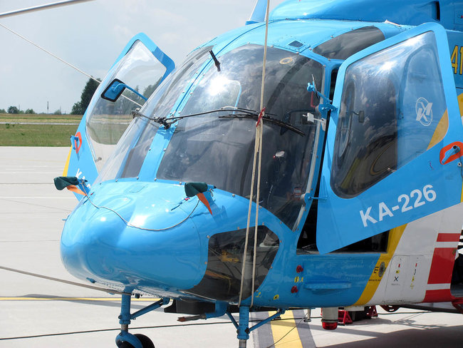 Львівщина передала ВМС України новий вертоліт Ка-226 02