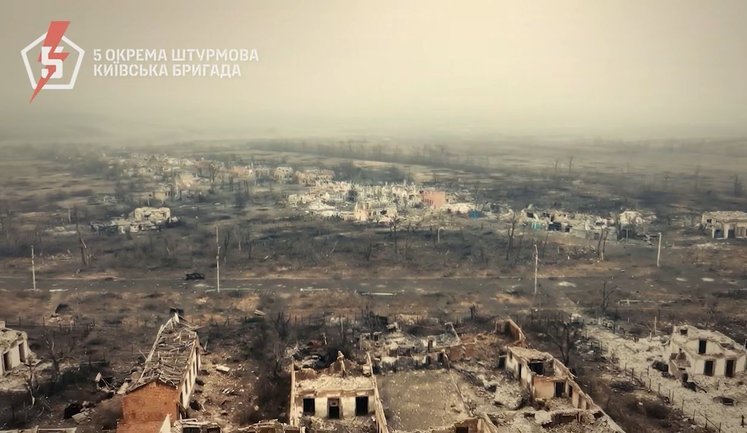 Колись квітуче село Іванівське, а нині - чорна пустка після російських військ: кадри 5-ї ОШБр. ВIДЕО