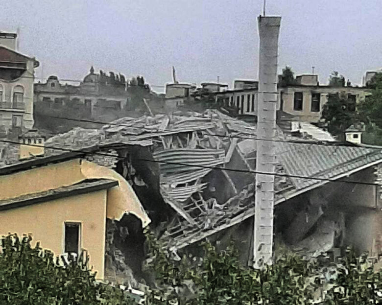 AFU destroyed recreation complex in Kherson, where occupiers and traitors lived, - mass media 03