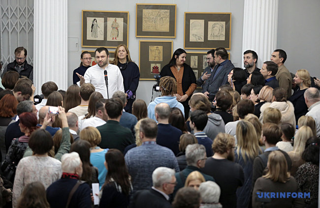 Художественный музей получил от меценатов 222 графические работы Кричевского 07