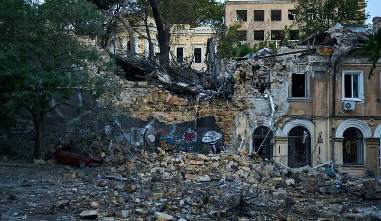 25 architectural monuments were damaged as result of shelling of Odesa. PHOTOS