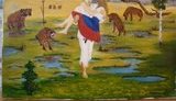 Картина "Путин спасает Россию" порвала интернет. ФОТО