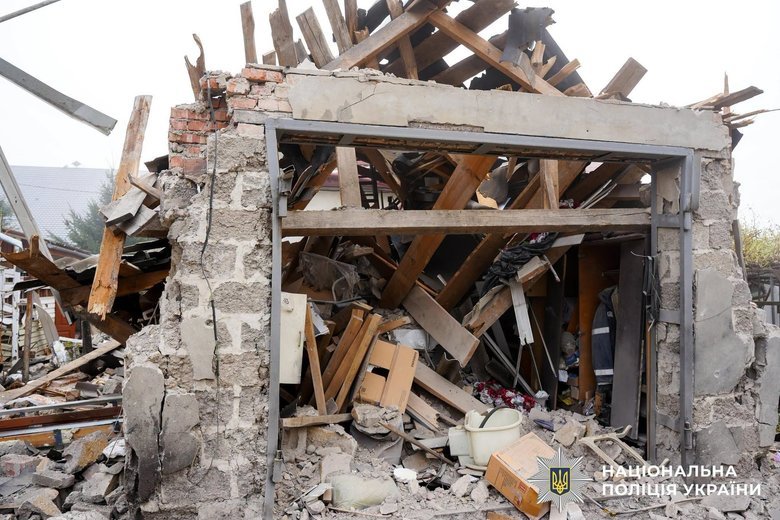 Russian attack on Rivne on 14 October – eight wounded, four hospitalised