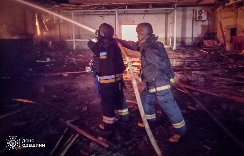 Одещина після обстрілу
