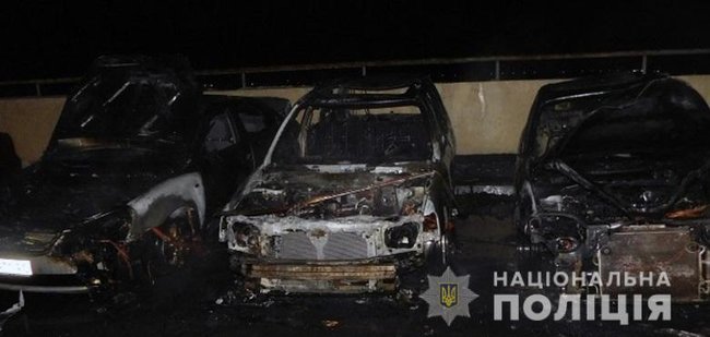 Затримано палія автомобіля на Троєщині. Хлопець мстився колишньому чоловікові співмешканки, - Нацполіція 02