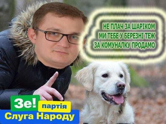Прощай, Шарик... Пришли из облгаза! Мудрый совет Слуги народа в ФОТОжабах 17