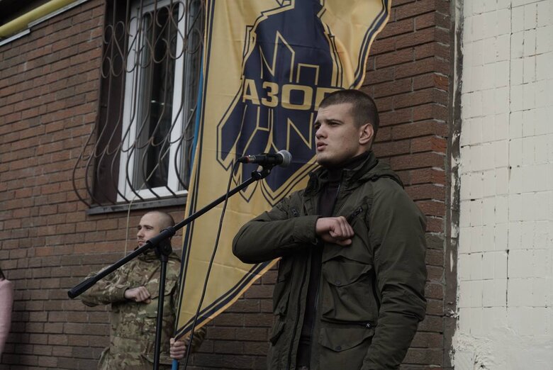 В Киеве официально появилась улица Героев полка Азов 02