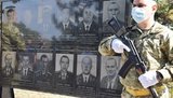 Монумент павшим в войне с оккупантами РФ пограничникам открыли в Мариуполе: 12 портретов на холодном камне. ФОТОрепортаж