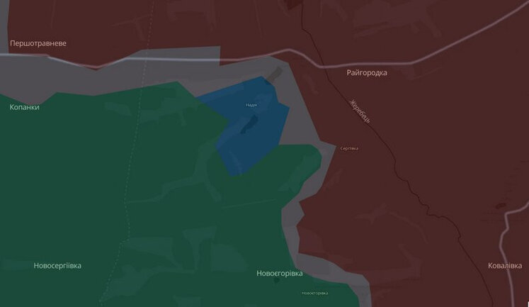 Окупанти намагаються на Луганщині захопити Надію, яку в березні звільнили ЗСУ, - ОСУВ "Хортиця"