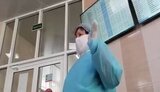 "Ви взяли благословення у батюшки? Другий поверх. Кабінет 217", - процедура вакцинації "Спутником V" у лікарні російського Кемерова. ВIДЕО