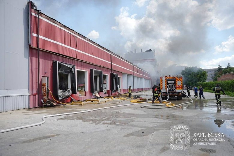 Strikes on the Kharkiv region