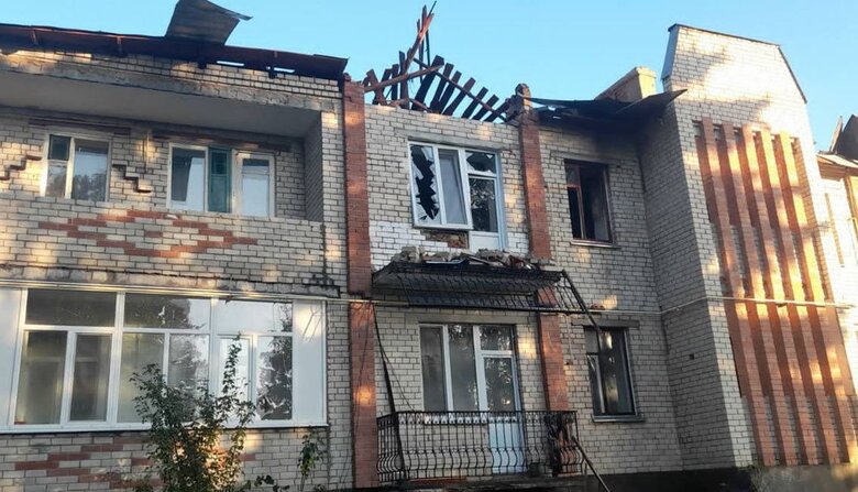Consequences of nighttime attack by drones in Chernihiv region 01