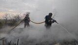 Атака шахедів: пожежа на Житомирщині