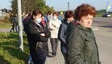 Жители Львовской области перекрыли объездную, требуя продлить маршрут автобуса. ФОТО