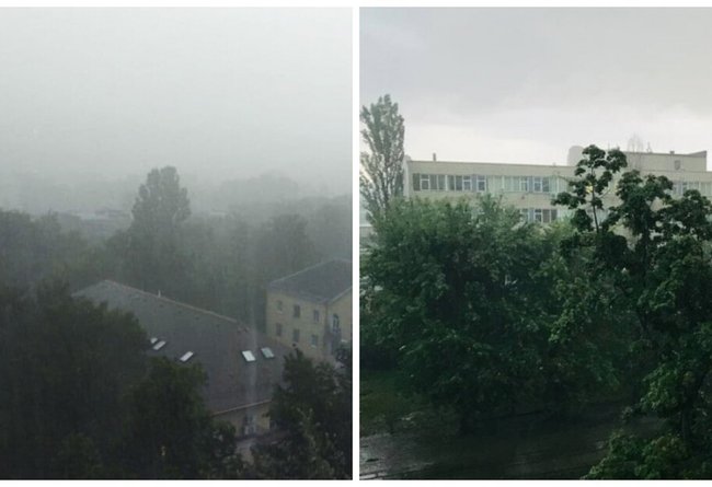 Київ накрила потужна злива: вулиці перетворилися на річки, кілька станцій метро затопило 05