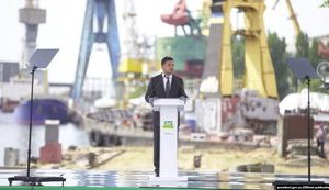 Гриценко про поїздки Зеленського в регіони: Це - прихована агітація. Президент не має права так діяти. ФОТОрепортаж