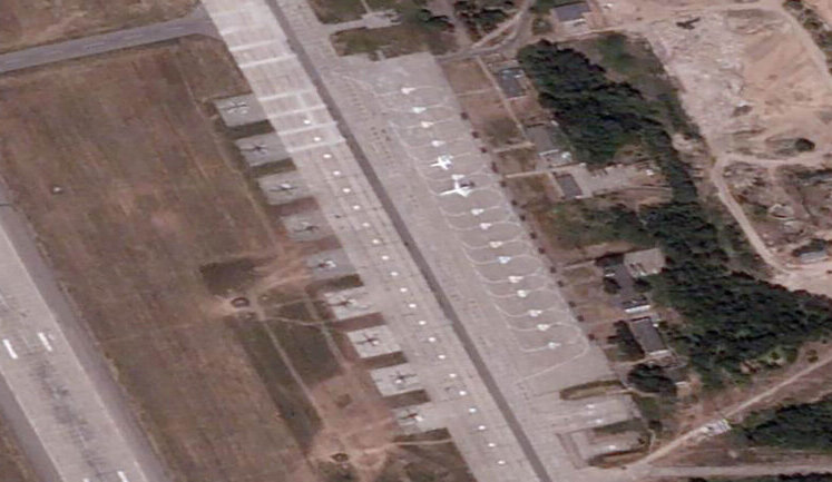 Airplanes connected to Prigozhin in Belarus. PHOTO