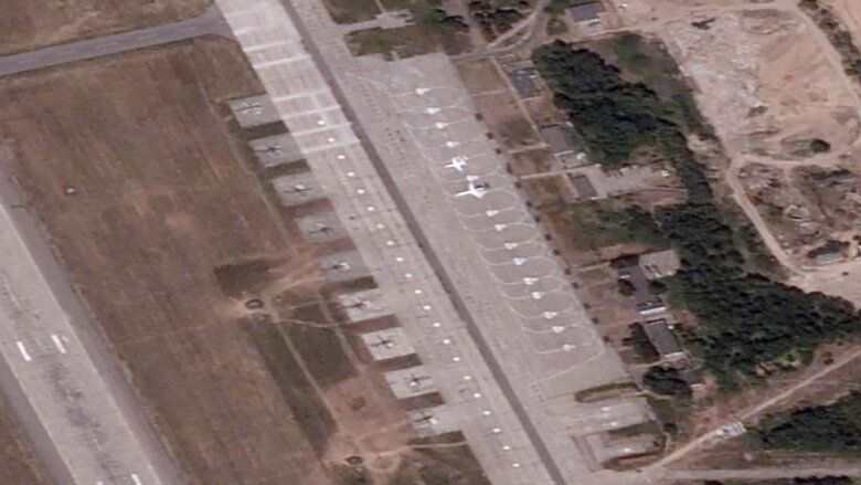 Airplanes connected to Prigozhin in Belarus 01