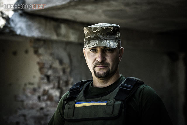 Командир 3 батальйону 72 бригади Олександр Охріменко: Шахта Бутівка завжди була гарячою точкою, але ми добилися того, що ця позиція практично в тилу 03