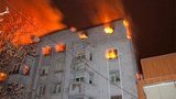 Возле метро Арсенальная произошел крупнейший пожар: пострадало 60 семей, привлечены 23 единицы техники. ФОТОрепортаж