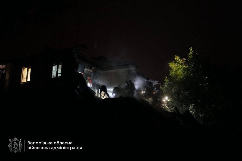 Обстріли Запоріжжя зранку 10 довтня