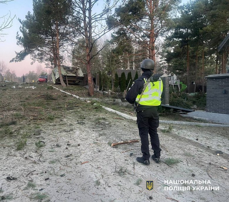 Ворог вночі атакував Київщину