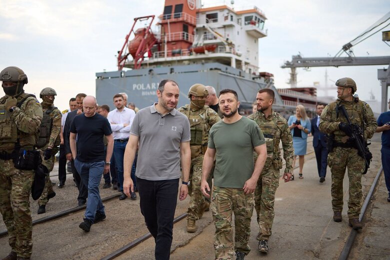 Ukraine is ready to export grain, we are waiting for signals from partners, - Zelensky 01