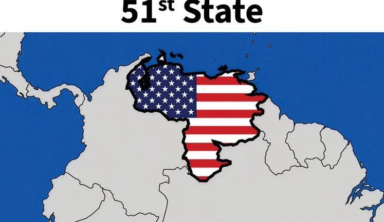 Трамп натякнув на Венесуелу як на 51-й штат США і розмістив провокативне зображення. ФОТО