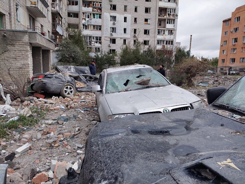 Consequences of night shelling of Mykolaiv 05