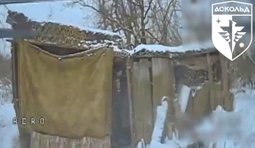 Знищення російської техніки українськими прикордонниками