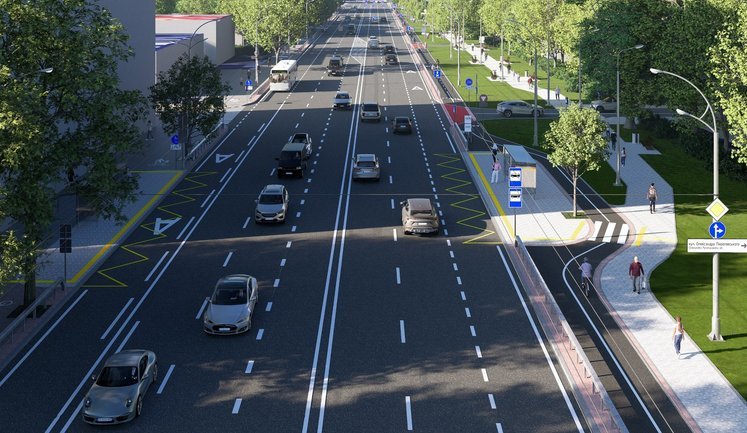 Влада Києва витратить 800 мільйонів на ремонт проспекту Лобановського