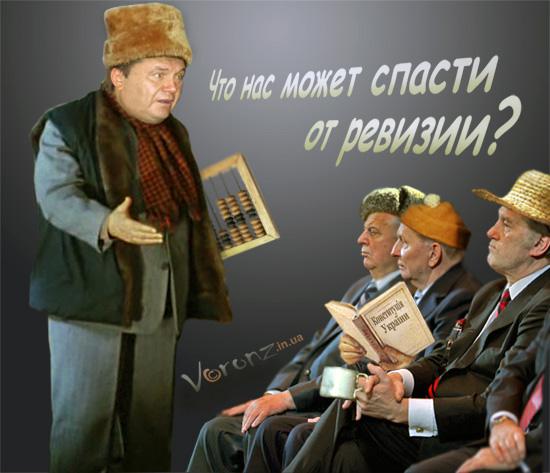 От ревизии нас спасет Новая Конституция!