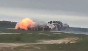 Боевая работа украинских экипажей американских установок дистанционного разминирования M58 MICLIC. ВИДЕО