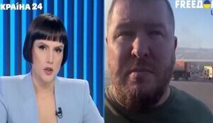 "Мы вещаем для всего мира", - ведущая телемарафона попросила главу полтавской ОВА Лунина говорить по-русски. ВИДЕО