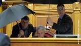 Литвин боится, что в сессионный зал могут пронести опасные предметы. ФОТО