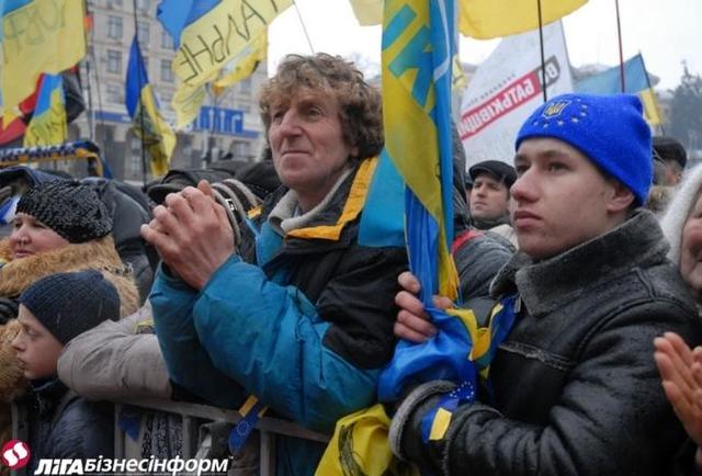 митинг евромайдан вече