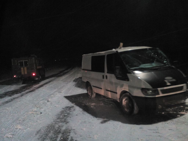 снег дорога снегопад