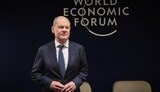 Meeting between Zelenskyy and Scholz in Davos on January 21, 2025