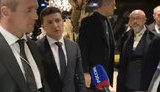 "Поговорили, порушували важливі питання", - телеканал "Росія 1" показав коридорне "інтерв