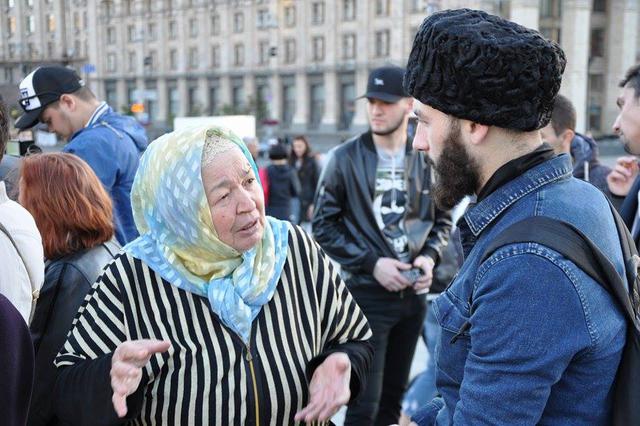 Kyiv residents commemorated Crimean Tatars on Maidan 03 Kyiv residents commemorated Crimean Tatars on Maidan 03