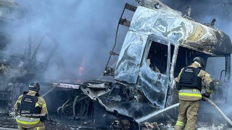 Россия начала массово применять реактивные дроны в Черниговской области
